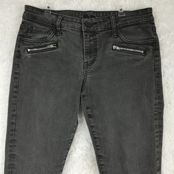 Kut from the Kloth Womens Jeans Skinny Mia Toothpick Denim‎ Black Wash Zipper 6 - Picture 7 of 13